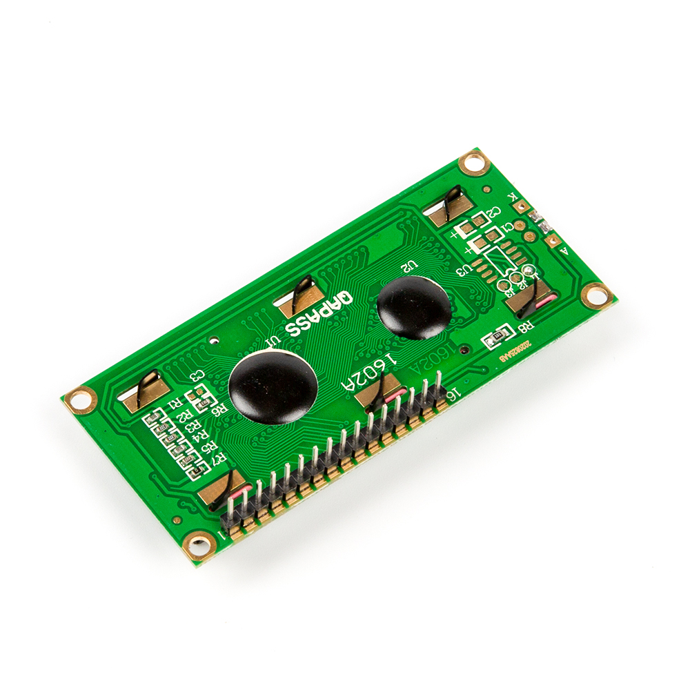 Дисплей LCD1602 синий, с пайкой